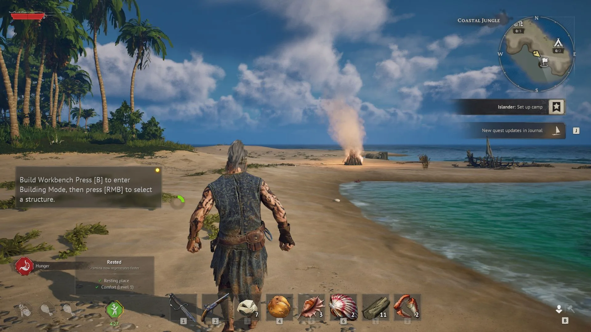 Farming Rough Hide in Windrose