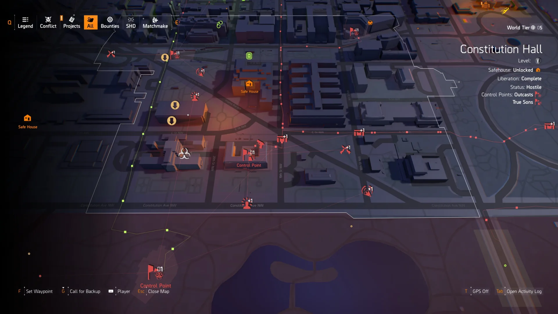 All 3 The Division 2 Y8S1 Scout 5 Manhunt Riddle Solutions