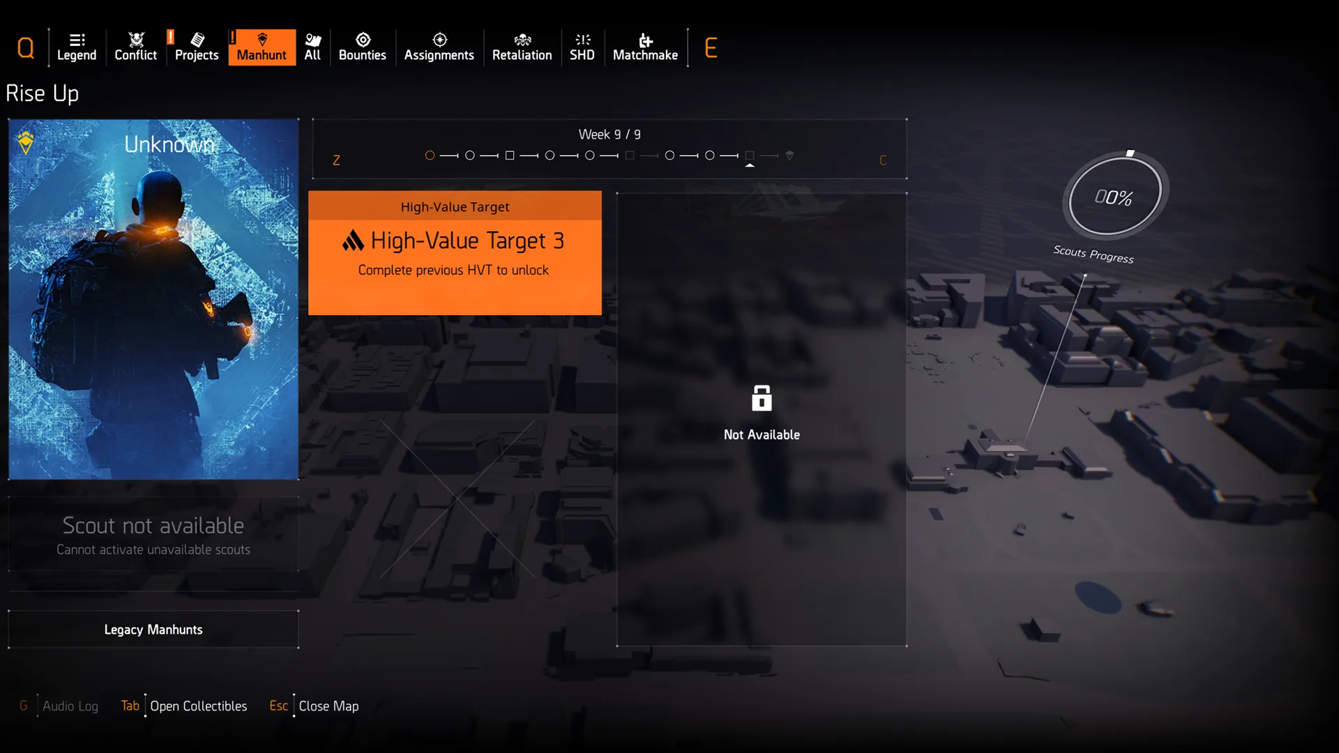 The Division 2 Y8S2 Scout 1 High-Value Target Manhunt Solutions
